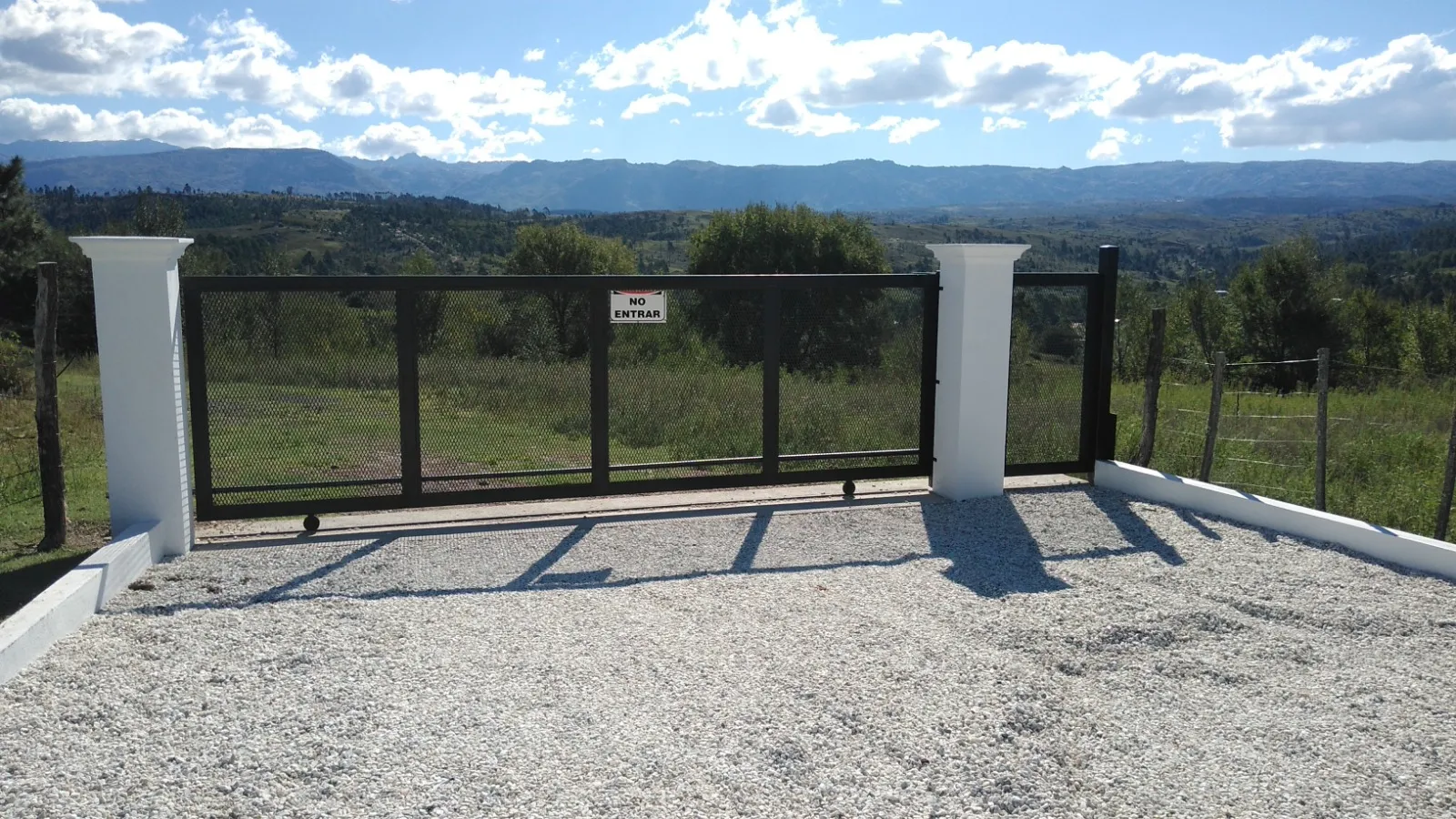Portón corredizo a medida